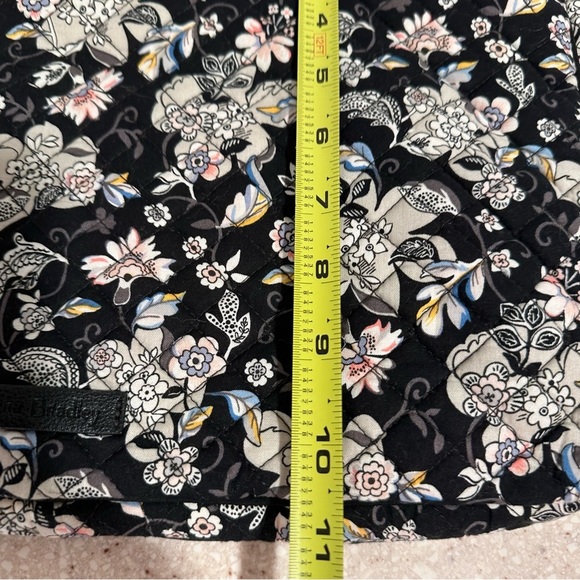 Vera Bradley Black Holland Garden Quilted Cotton Laptop Organizer up to 17” EUC - Picture 8 of 14